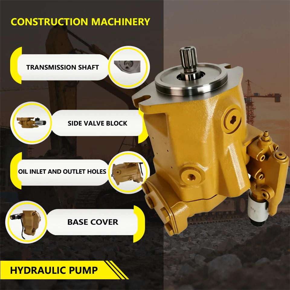 Hydraulic Piston Pump 204-2578 For Caterpillar CAT Engine C15 3406 Tactor D8R D8 suppliers